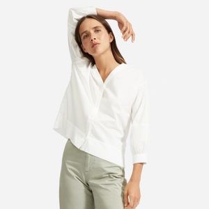 NWT Everlane Cotton lantern top